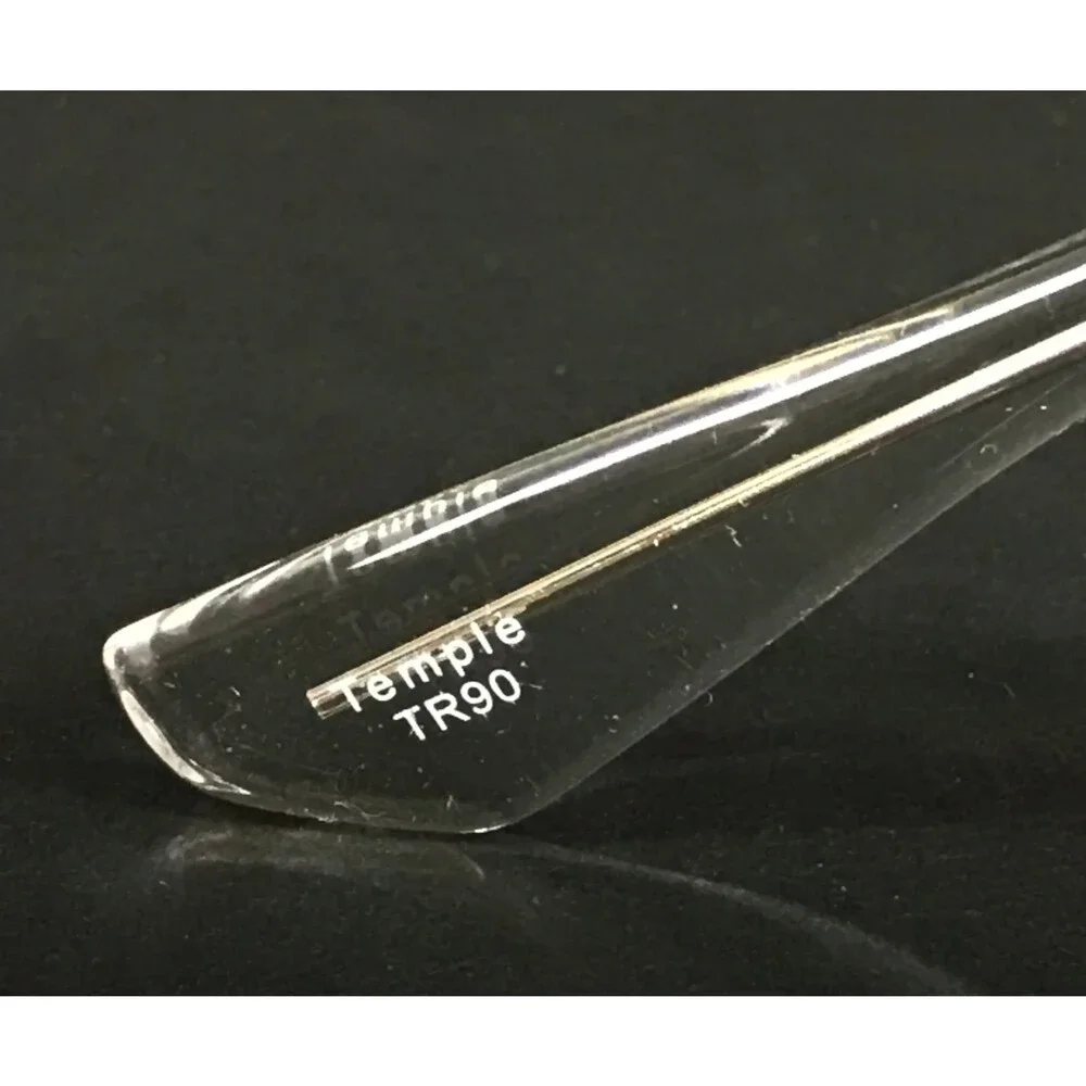 Enhance Eyeglasses Frames 4200 SHINY CRYSTAL Rectangle Full Rim 50-17-135